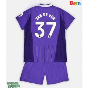 Tottenham Hotspur Micky van de Ven #37 Replika Babytøj Tredje sæt Børn 2026-27 Kortærmet (+ Korte bukser)